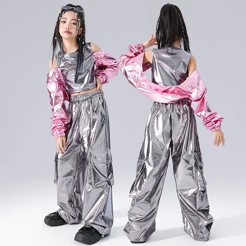Street Fashion Show - Girls Jazz Dance Costumes Kids Stretchy