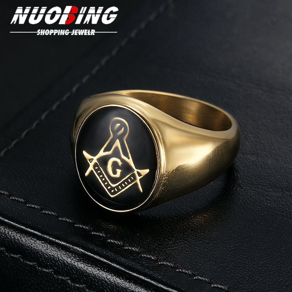 Men Vintage 316L Stainless Ste - Street Fashion Rings ulasan dan harga