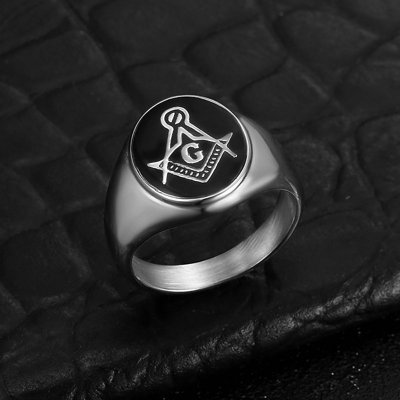 Men Vintage 316L Stainless Ste - Street Fashion Rings ulasan dan harga