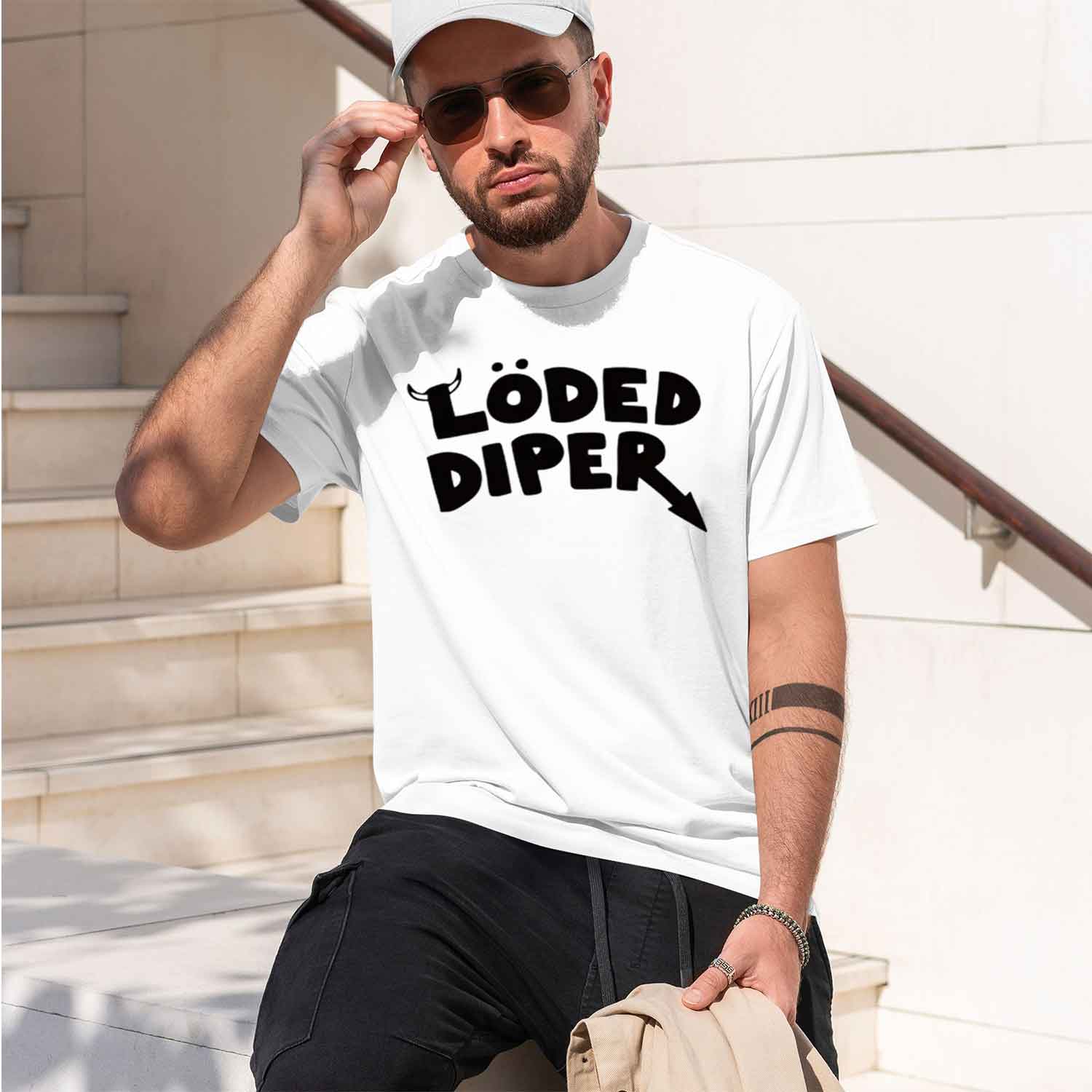 Funny Clothes LODED DIPER DIAR - Street Fashion China Models ulasan dan harga