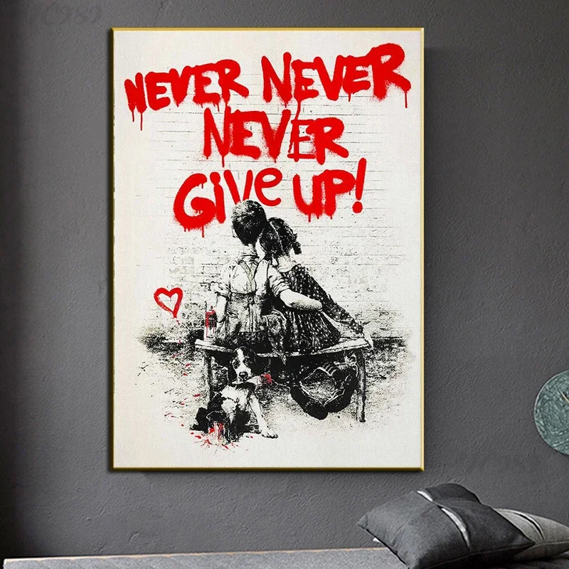 Banksy Graffiti Wall Art, Neve - Street Fashion Poster ulasan dan harga