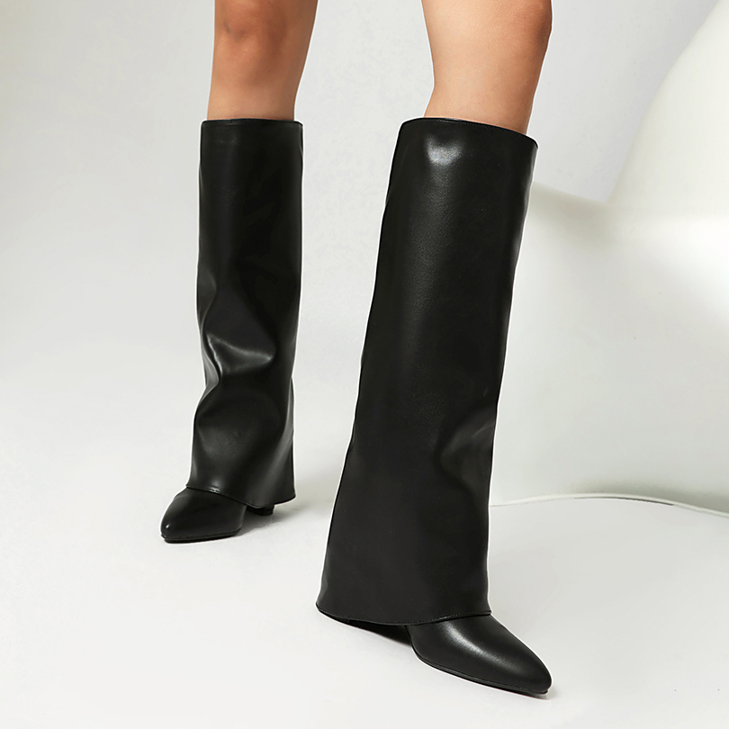 Sharp Pointed Ultra-High Squar - Street Fashion Trends ulasan dan harga