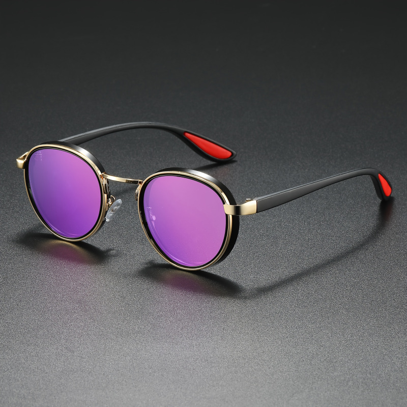 Fashionable Metal Round Frames - Street Fashion Photographers ulasan dan harga