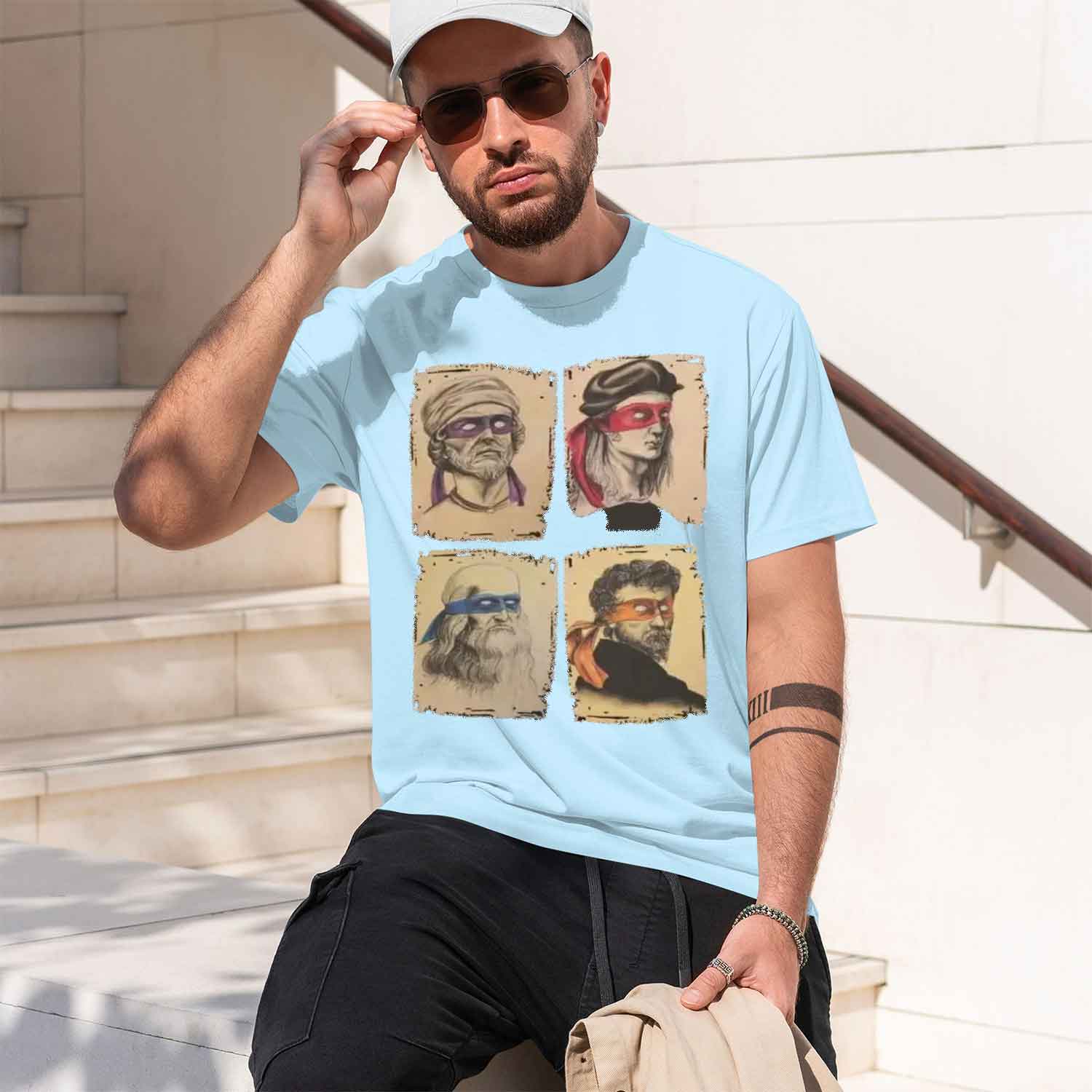 Science Turtles Mutant Tees Hu - Street Fashion China Models ulasan dan harga