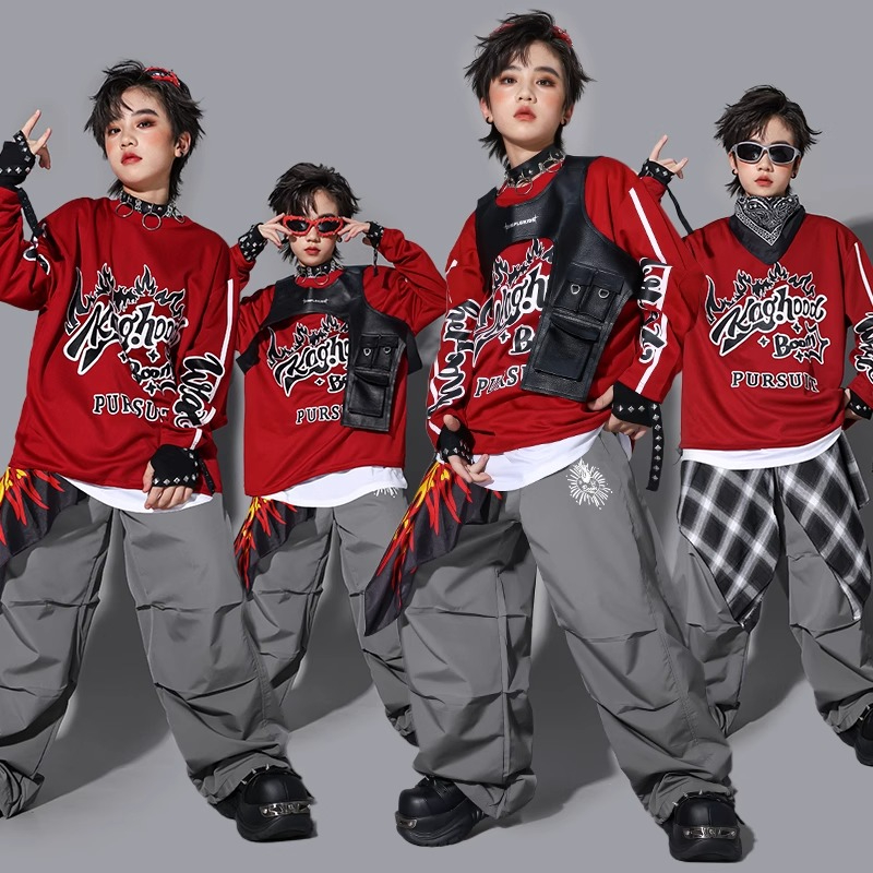 Boys K-pop Sweatshirt Fashion  - Street Fashion Show ulasan dan harga