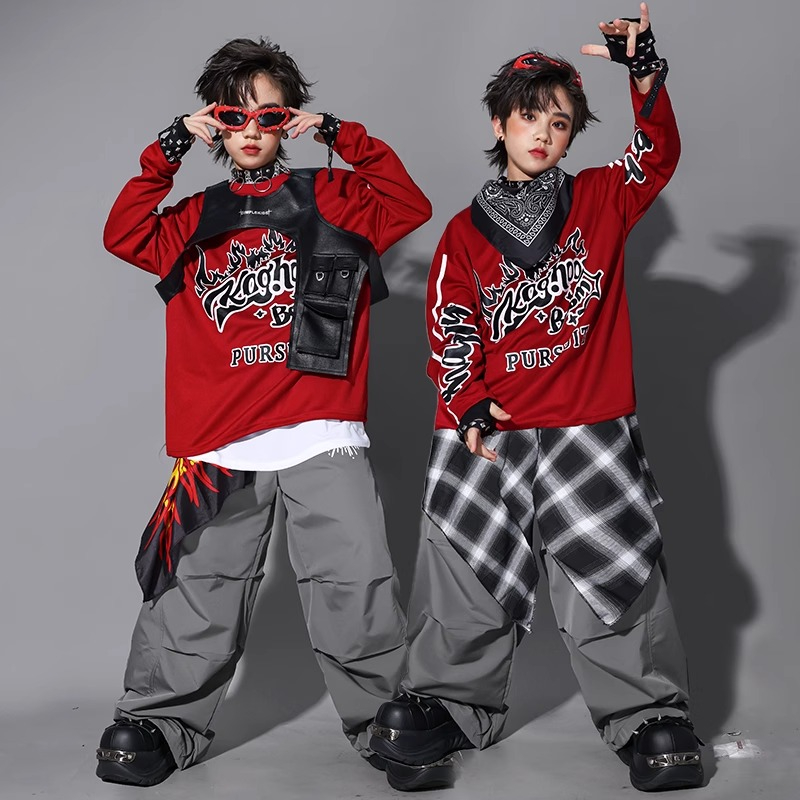 Boys K-pop Sweatshirt Fashion  - Street Fashion Show ulasan dan harga