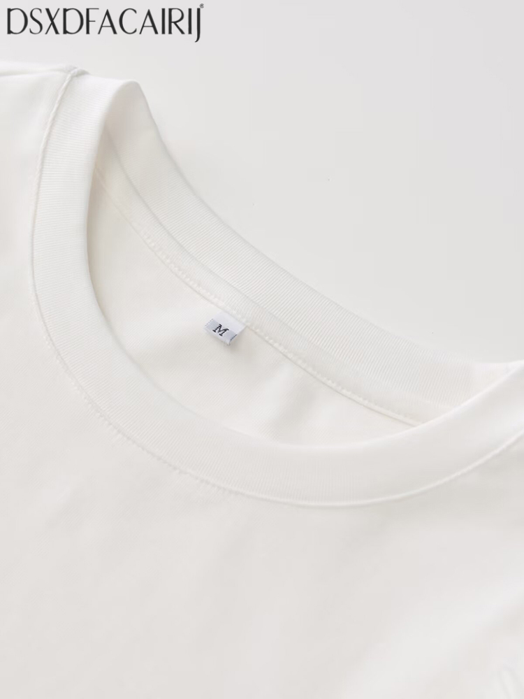 DSXDFACAIRIJ Women's O-Neck Sh - Street Fashion China Models ulasan dan harga