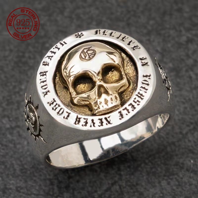 S925 Sterling Silver Fashion M - Street Fashion Rings ulasan dan harga