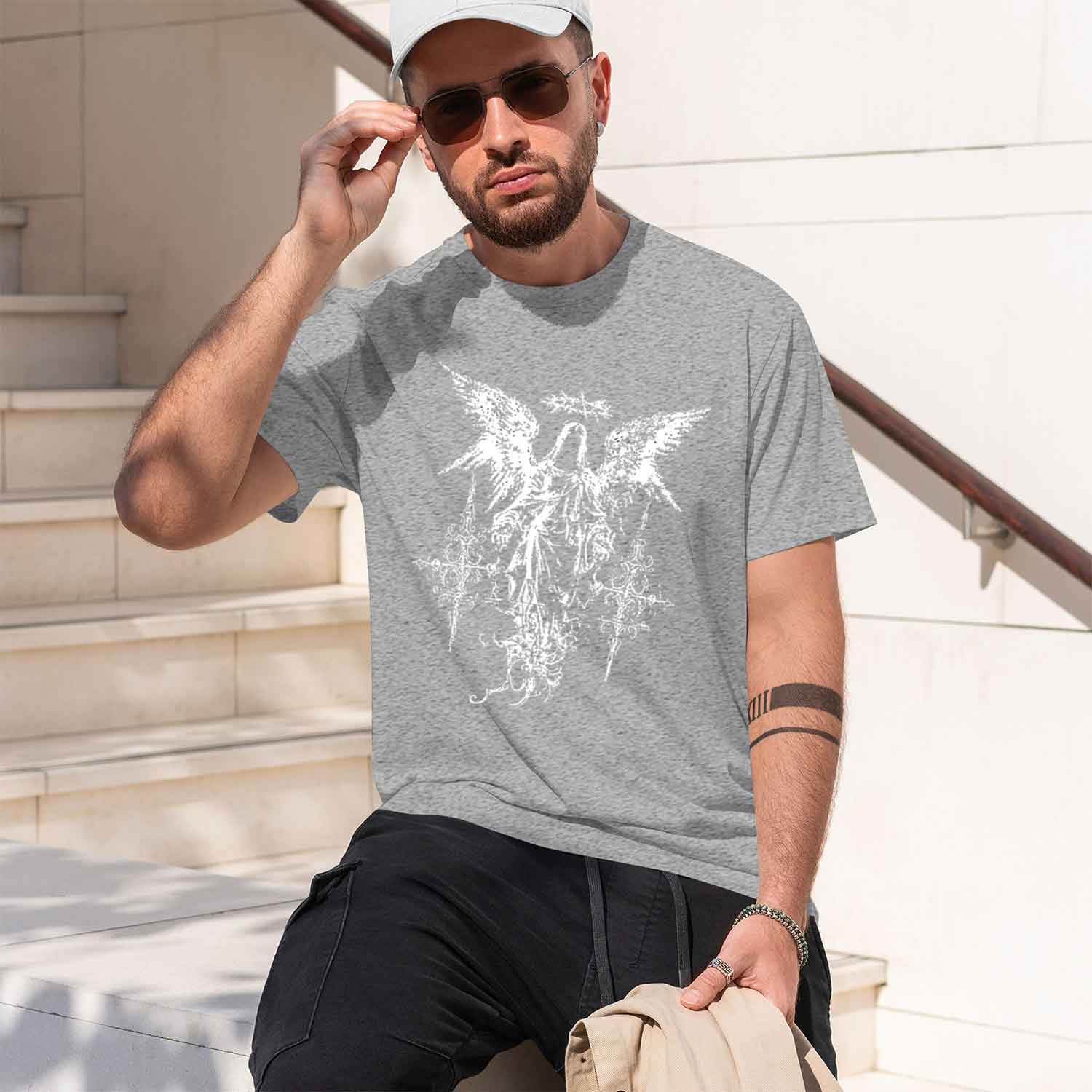 Men's Gothic Style Dark Style  - Street Fashion China Models ulasan dan harga