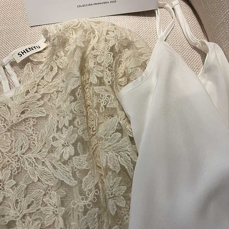 MEXZT Elegant Sheer White Shir - Street Fashion Korea ulasan dan harga