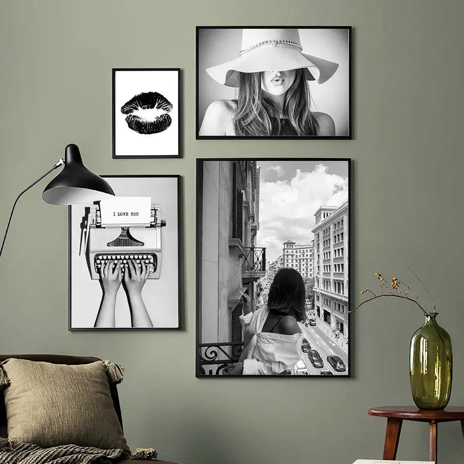Canvas Painting Wall Art Europ - Street Fashion Photographers ulasan dan harga
