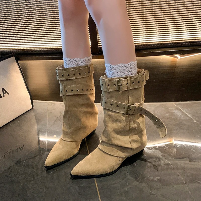 2025 Pointed Toe Women's Winte - Street Fashion Trends ulasan dan harga