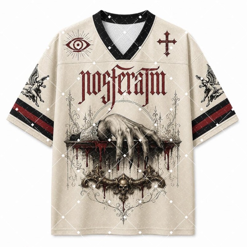 Nosferatu Vampire Gothic Print - Street Fashion Dance ulasan dan harga