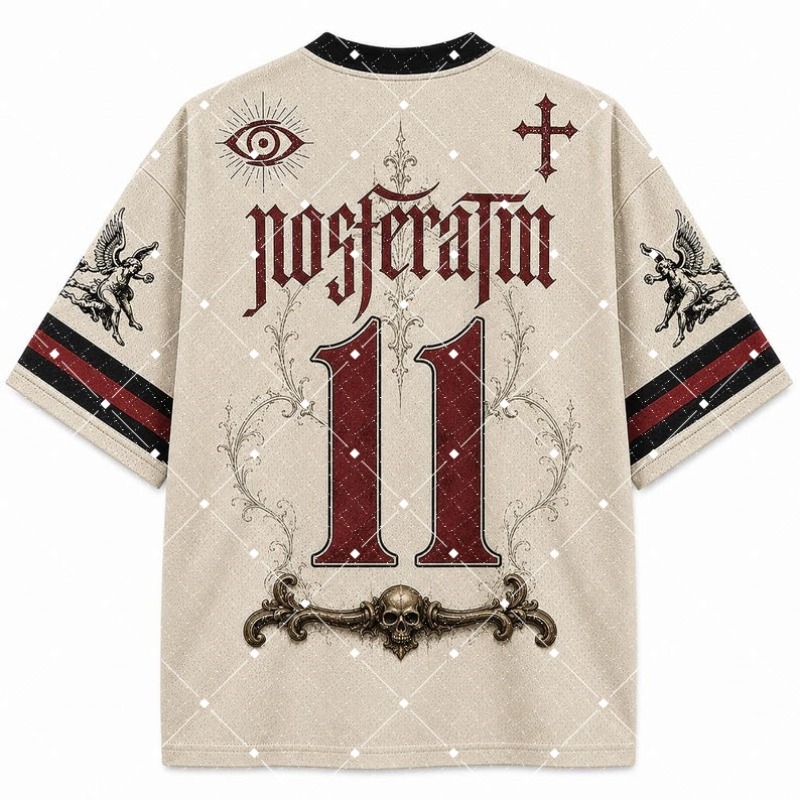 Nosferatu Vampire Gothic Print - Street Fashion Dance ulasan dan harga