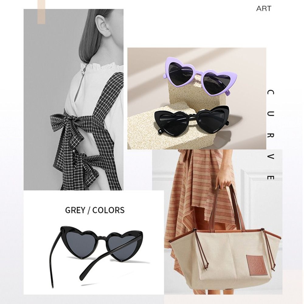 UV Protection Heart-Shaped Sun - Street Fashion Shoot ulasan dan harga