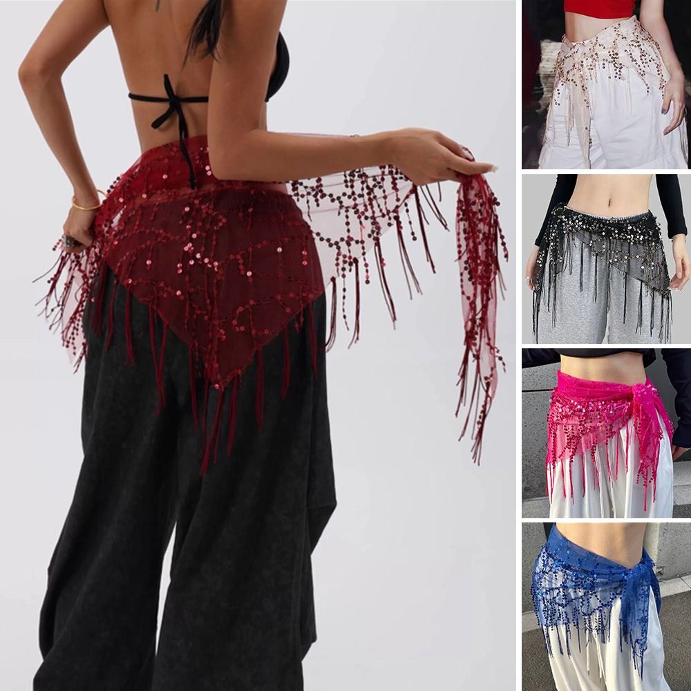 Fashion Sequins Belly Dance Be - Street Fashion Show ulasan dan harga