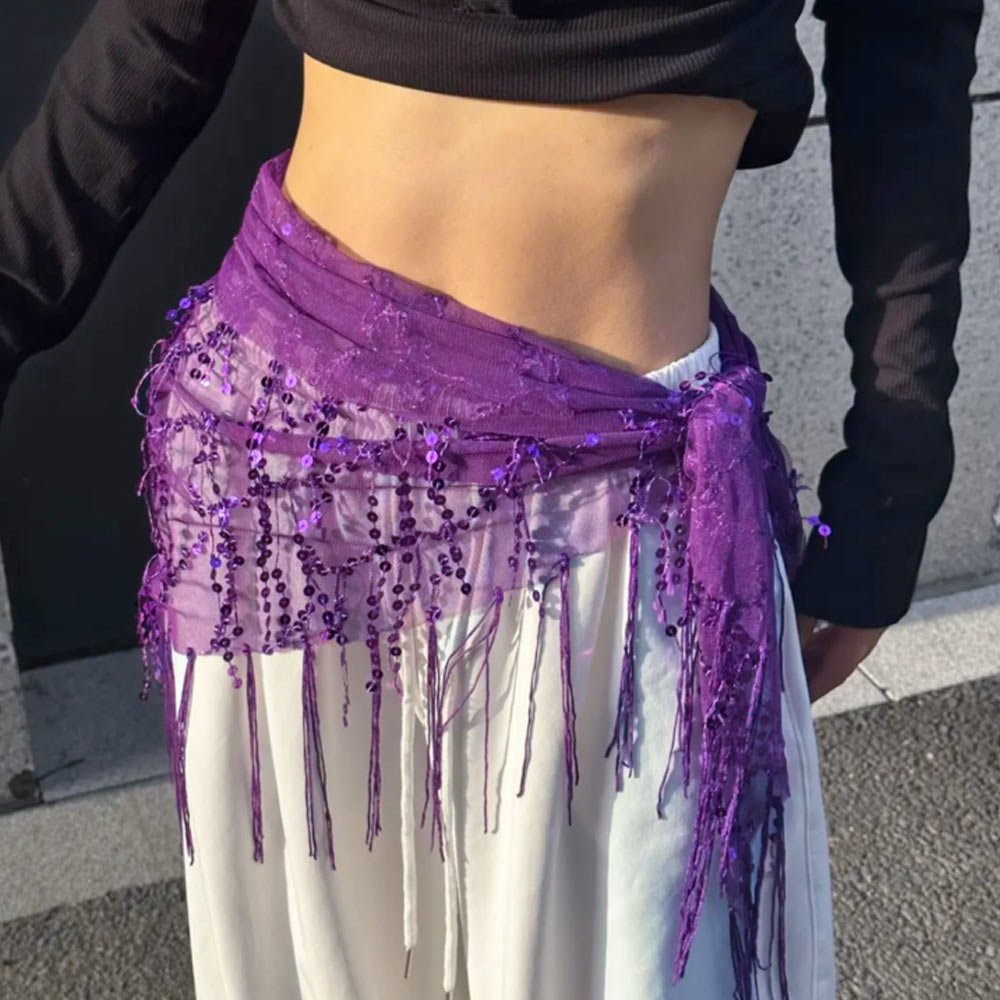 Fashion Sequins Belly Dance Be - Street Fashion Show ulasan dan harga
