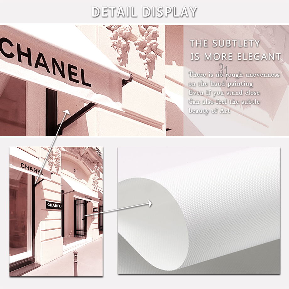 Paris Tower Street Luxury Stor - Street Fashion Poster ulasan dan harga