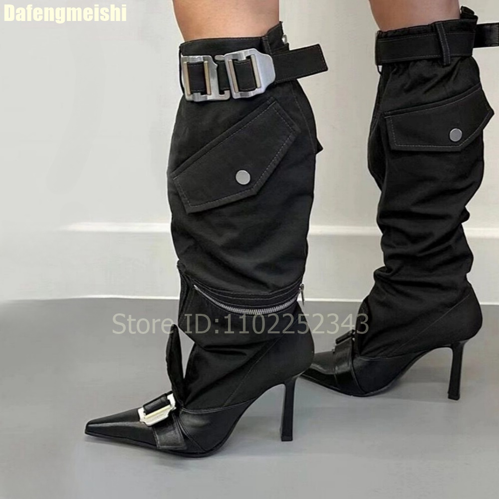 2026 Autumn Women Knee-High Bo - Street Fashion Rome ulasan dan harga