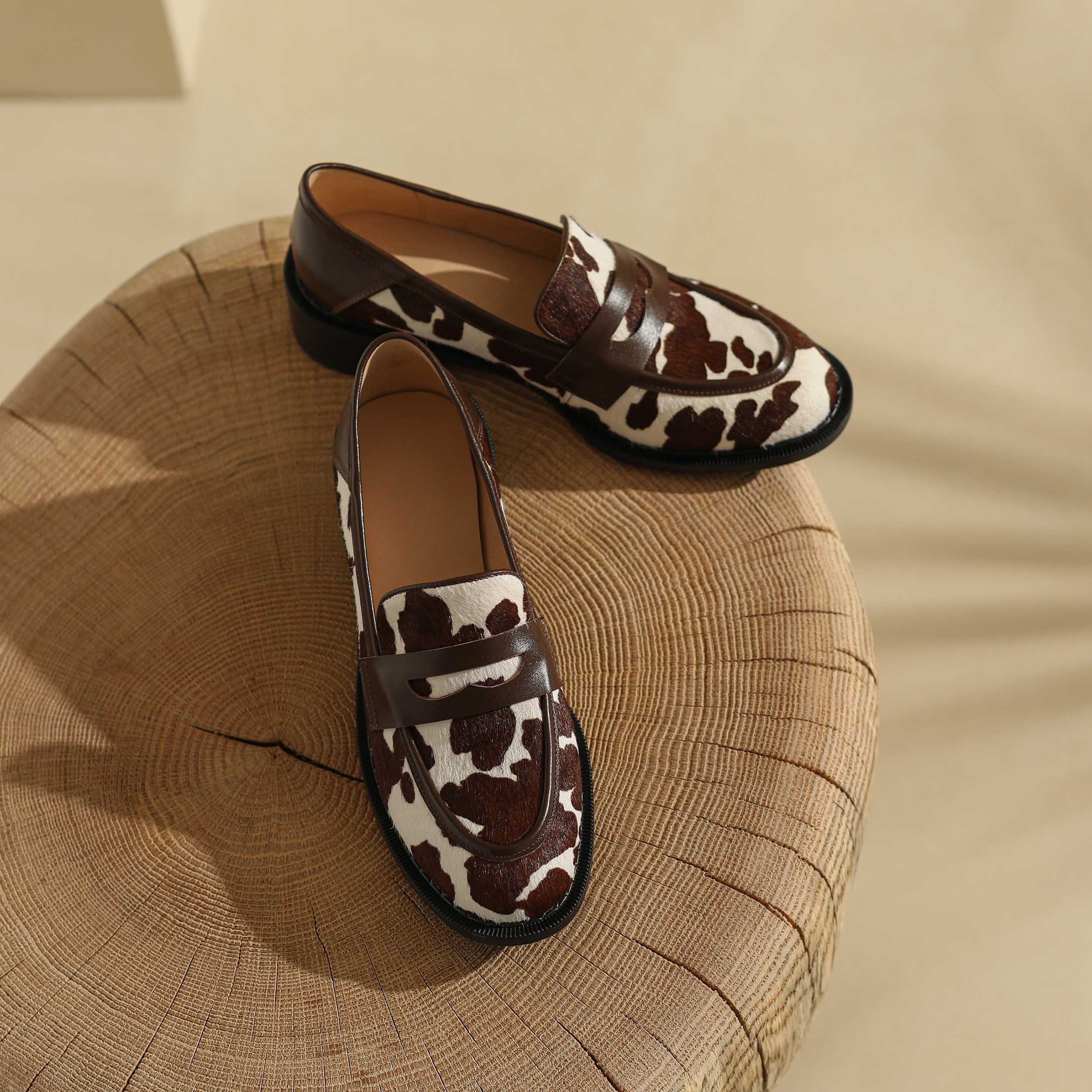 Lenkisen Horse Hair Round Toe  - Street Fashion Rome ulasan dan harga