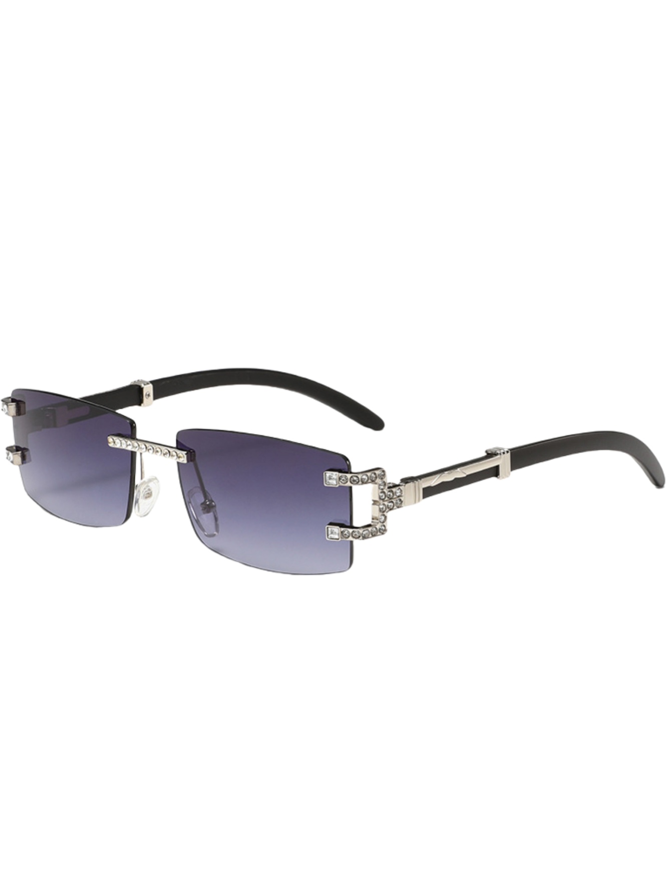 Wood leg retro fashion sunglas - Street Fashion Shoot ulasan dan harga