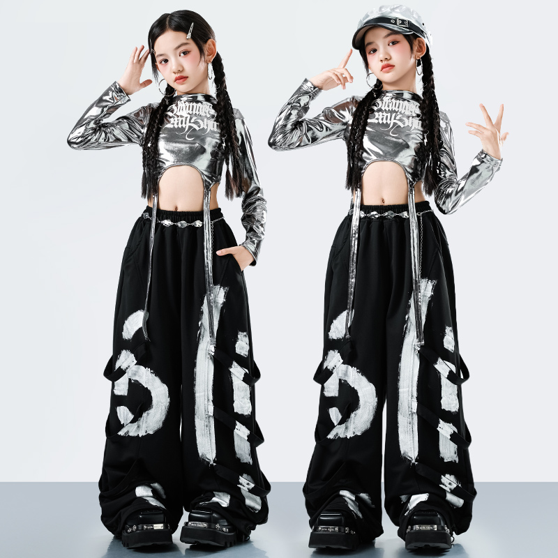 Korean Y2K Kids Streetwear Sty - Street Fashion Dance ulasan dan harga