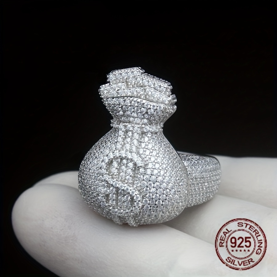Unique Men‘s 925 Sterling Silv - Street Fashion Rings ulasan dan harga