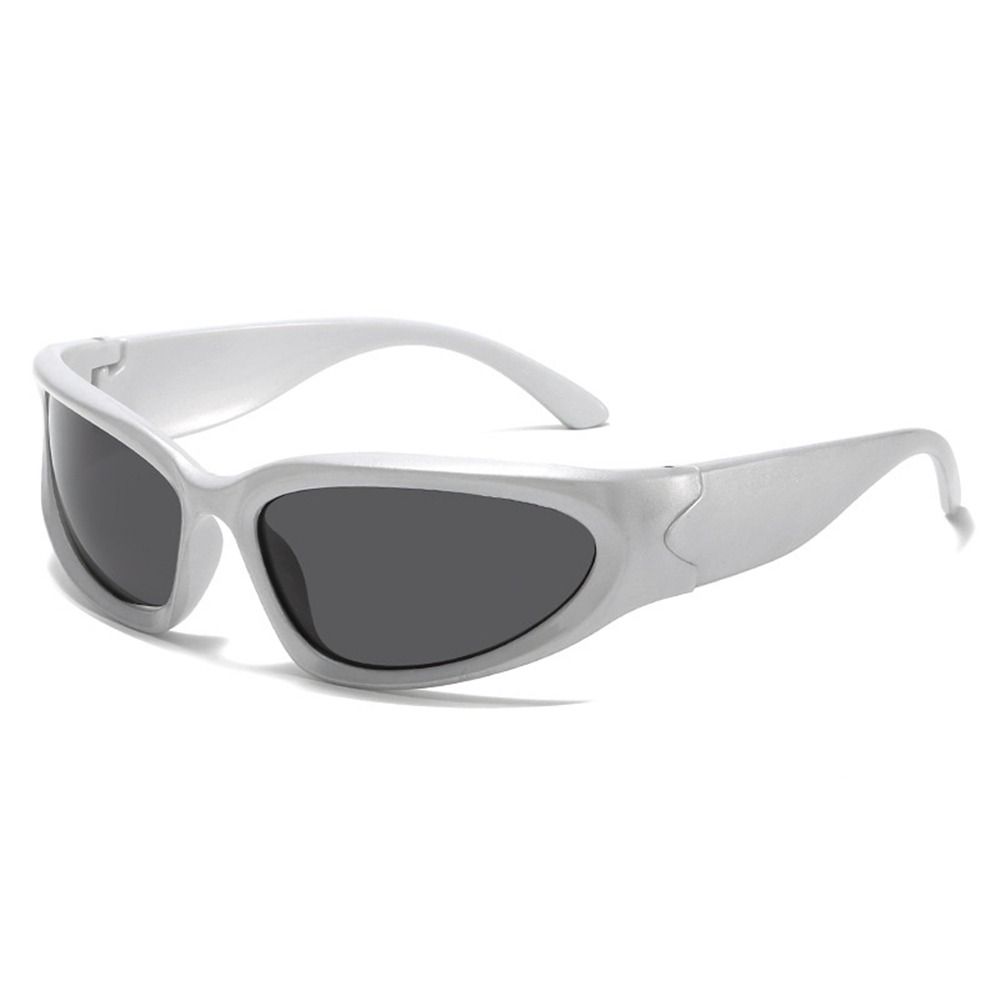 Trendy Y2K Cycling Sunglasses  - Street Fashion Shoot ulasan dan harga