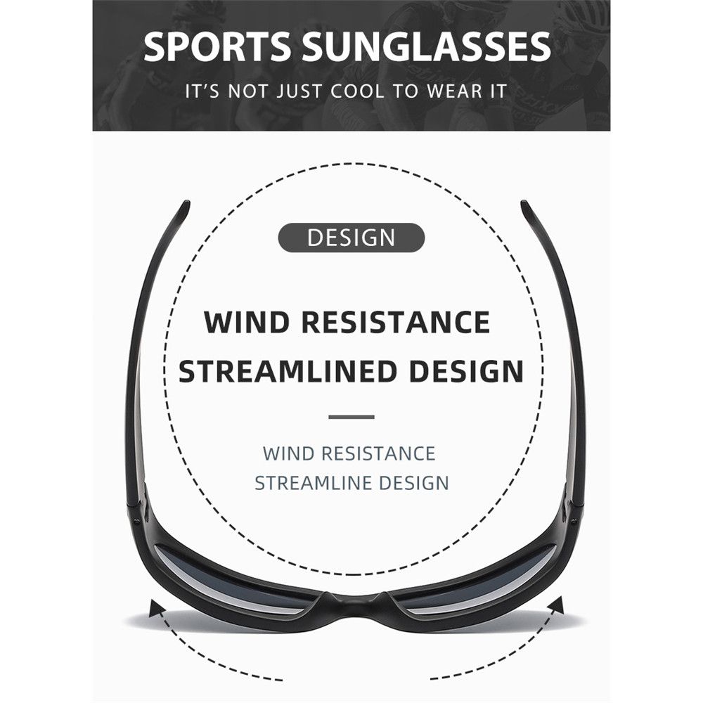 Trendy Y2K Cycling Sunglasses  - Street Fashion Shoot ulasan dan harga