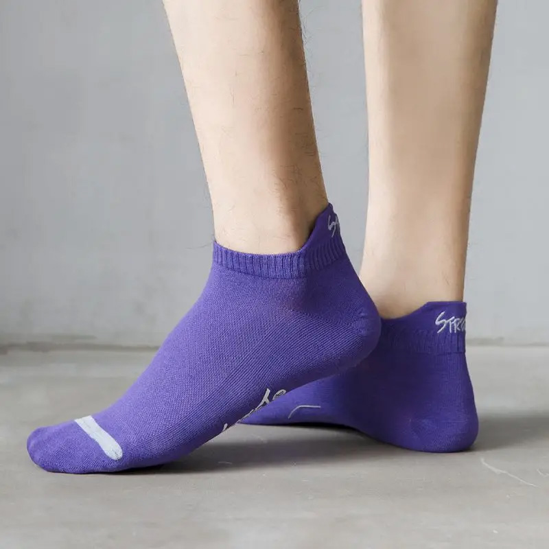 5/6/12 Pairs Bright Color Ankl - Street Fashion Show ulasan dan harga