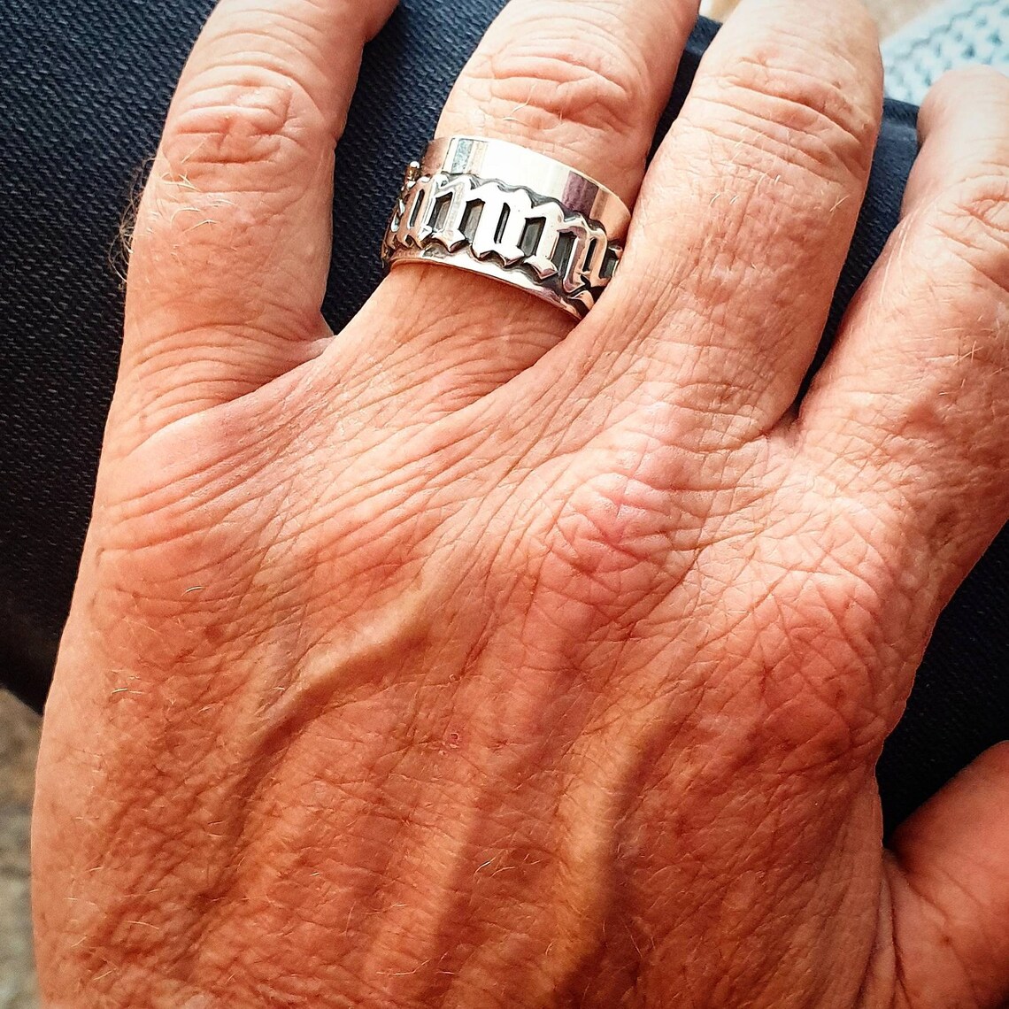 12MM Men' Gothic Rings Persona - Street Fashion Rings ulasan dan harga