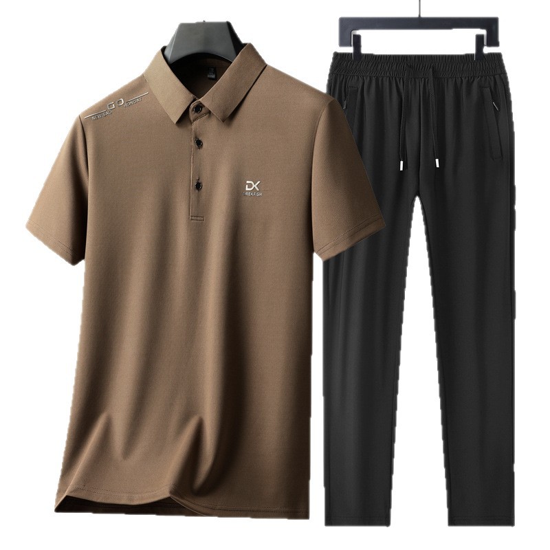 Men's Casual 2-Piece Sportswea - Street Fashion Dance ulasan dan harga