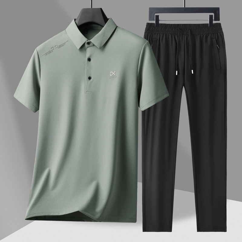 Men's Casual 2-Piece Sportswea - Street Fashion Dance ulasan dan harga
