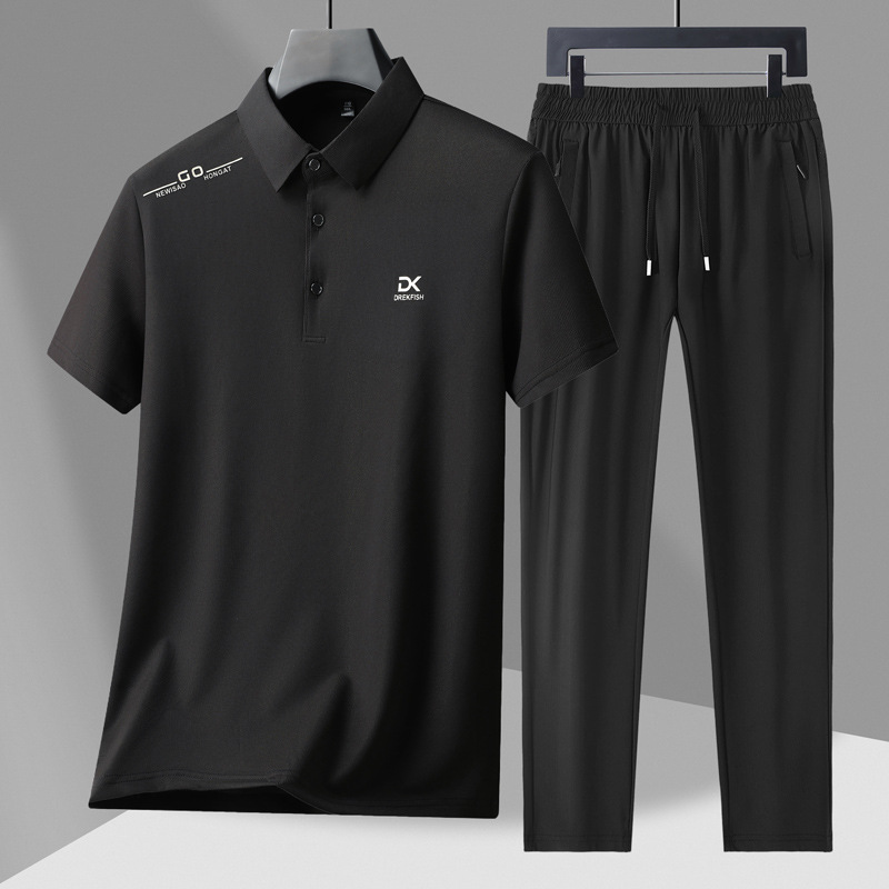 Men's Casual 2-Piece Sportswea - Street Fashion Dance ulasan dan harga