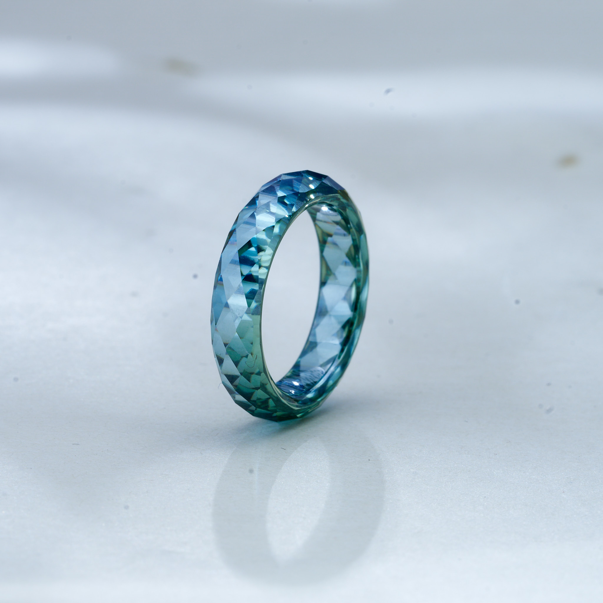 D‑Color VVS1 Multi‑Color Moiss - Street Fashion Rings ulasan dan harga