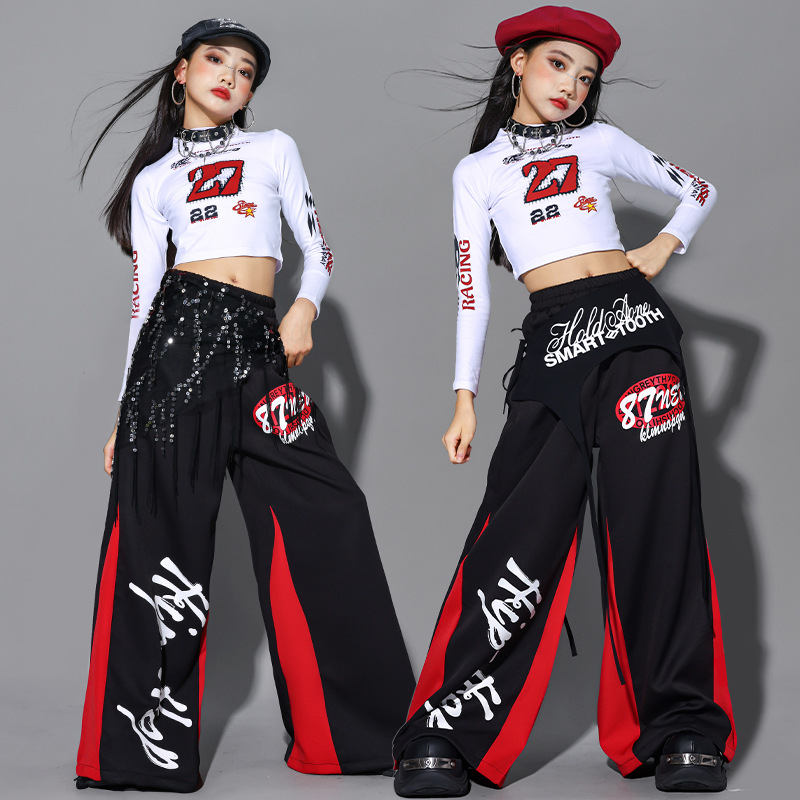 2025 Jazz Dance Clothes Girls  - Street Fashion Show ulasan dan harga