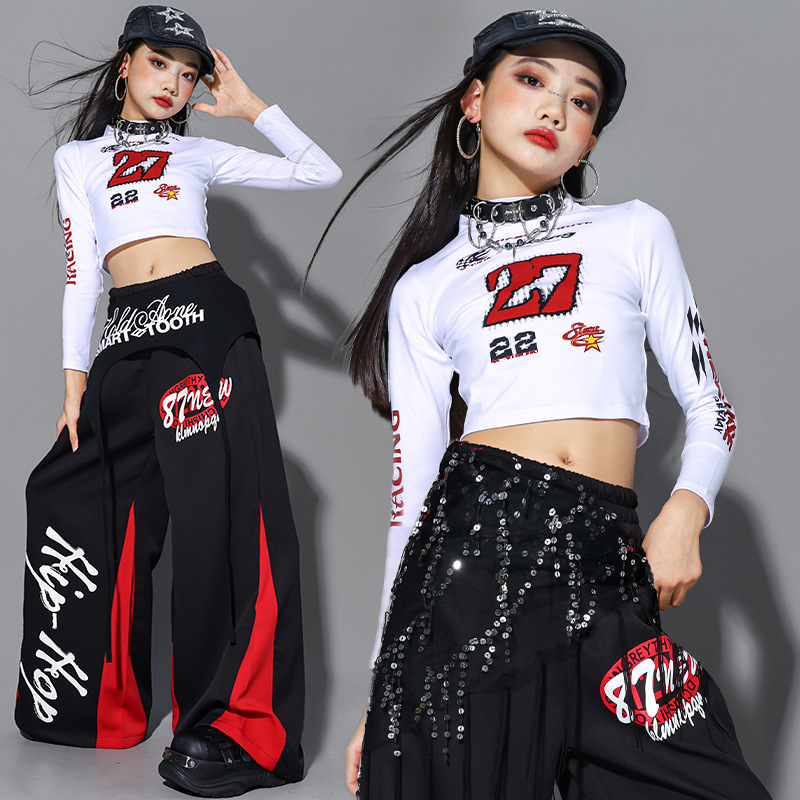 2025 Jazz Dance Clothes Girls  - Street Fashion Show ulasan dan harga