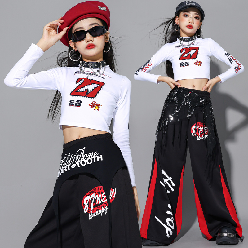 2025 Jazz Dance Clothes Girls  - Street Fashion Show ulasan dan harga